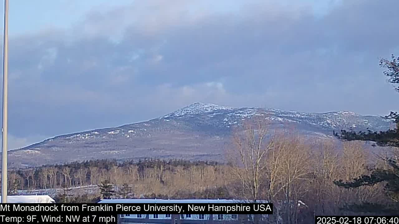 Mountt Monadnock, Live Cam - New Hampshire, USA