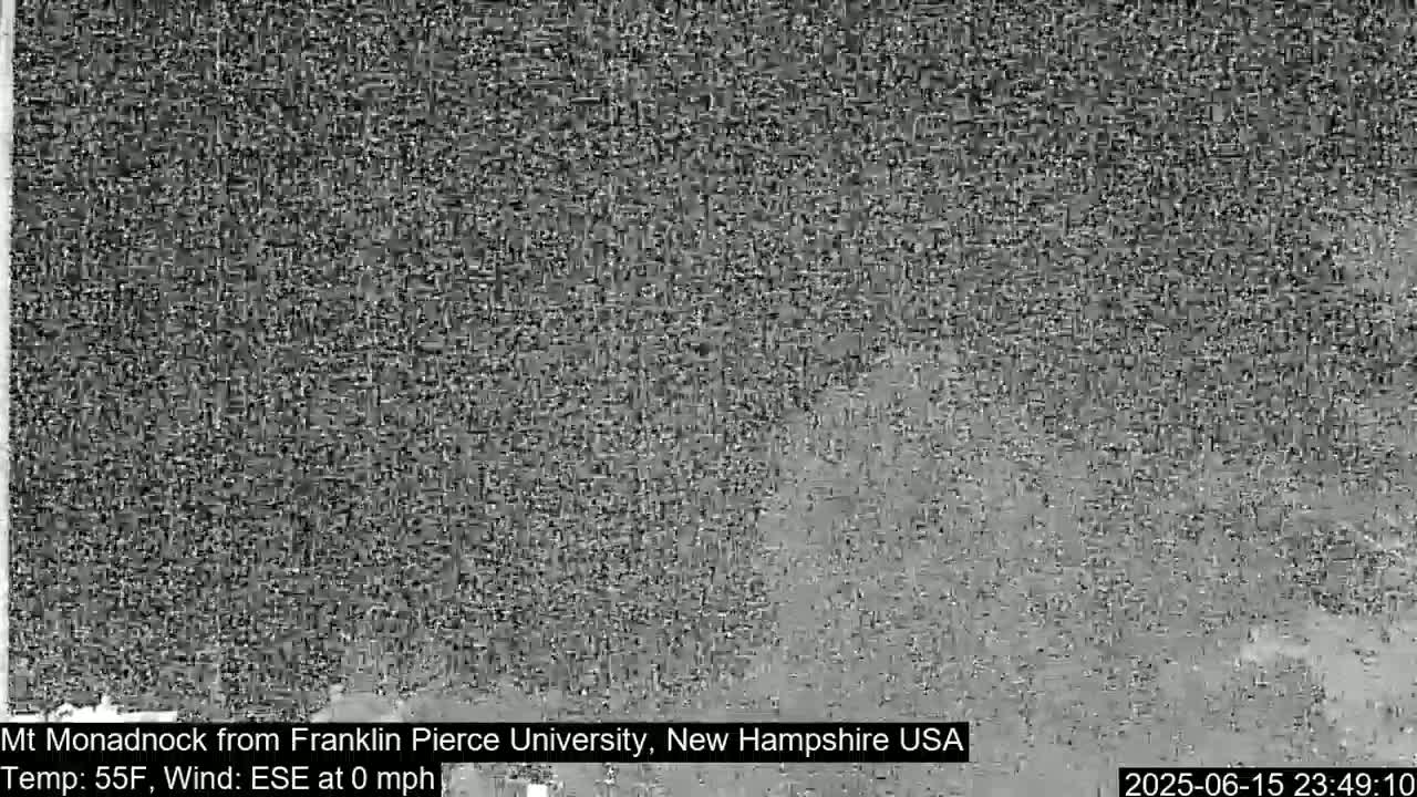 Mount Monadnock, Live Cam - New Hampshire, USA