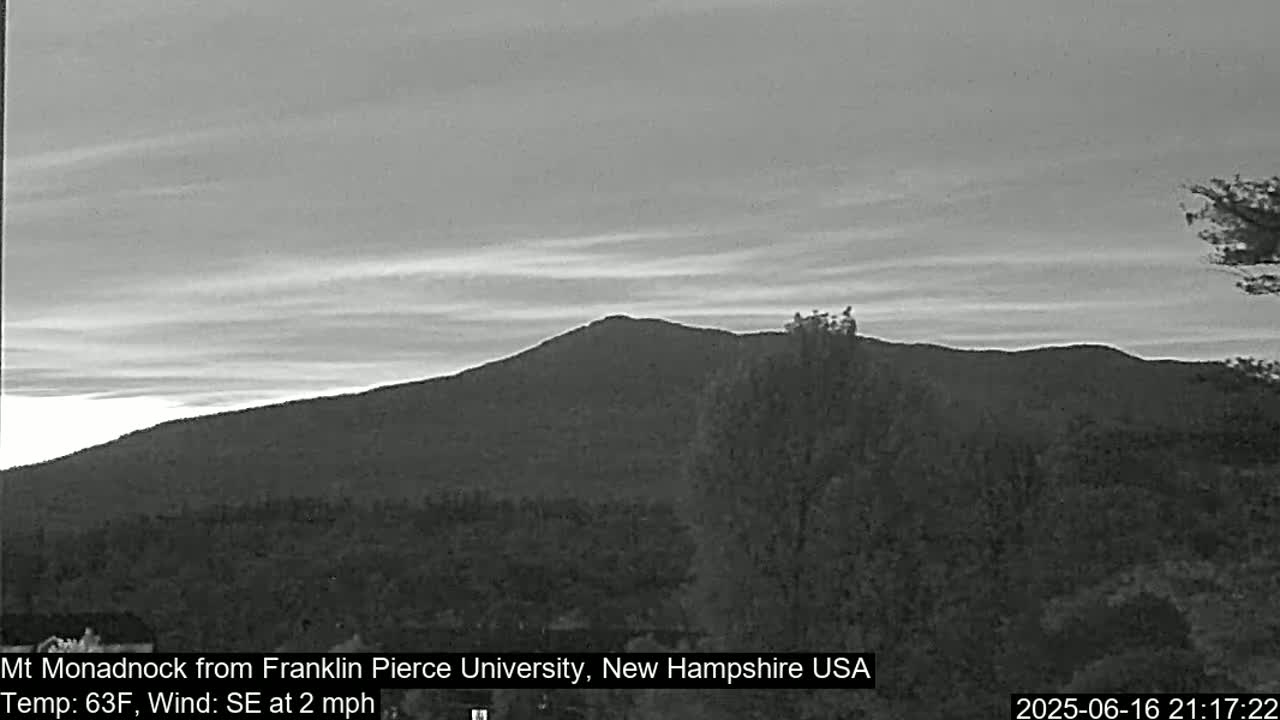 Mount Monadnock, Live Cam - New Hampshire, USA