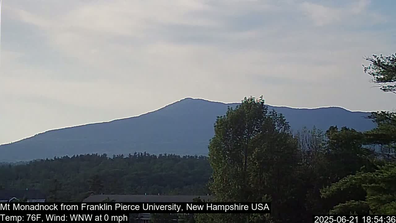 Mount Monadnock, Live Cam - New Hampshire, USA