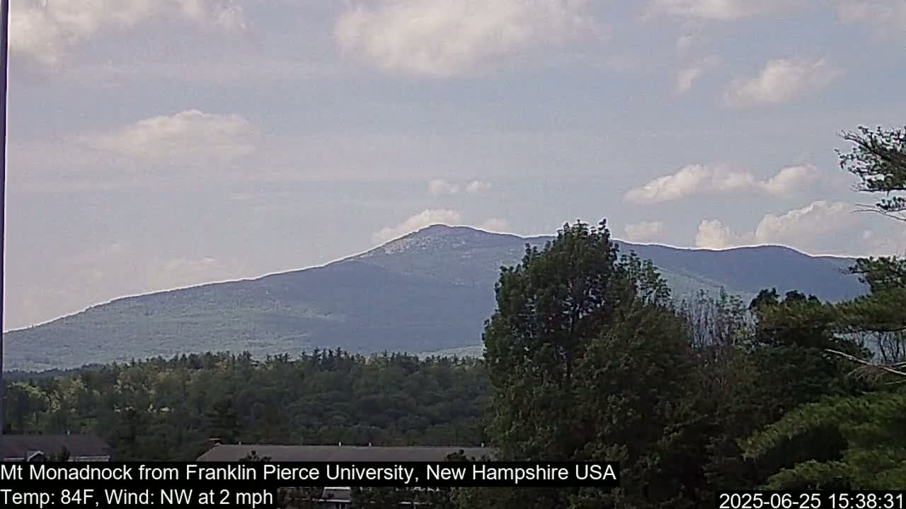 Mount Monadnock, Live Cam - New Hampshire, USA