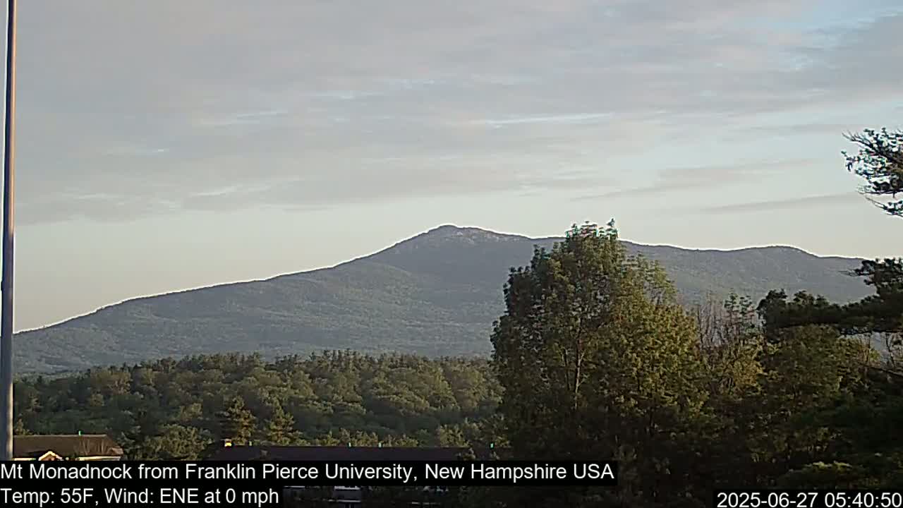 Mount Monadnock, Live Cam - New Hampshire, USA