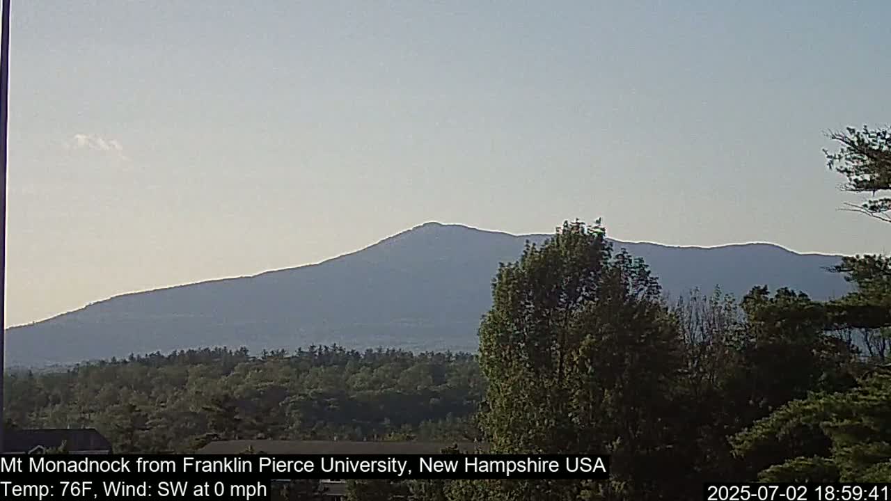 Mount Monadnock, Live Cam - New Hampshire, USA