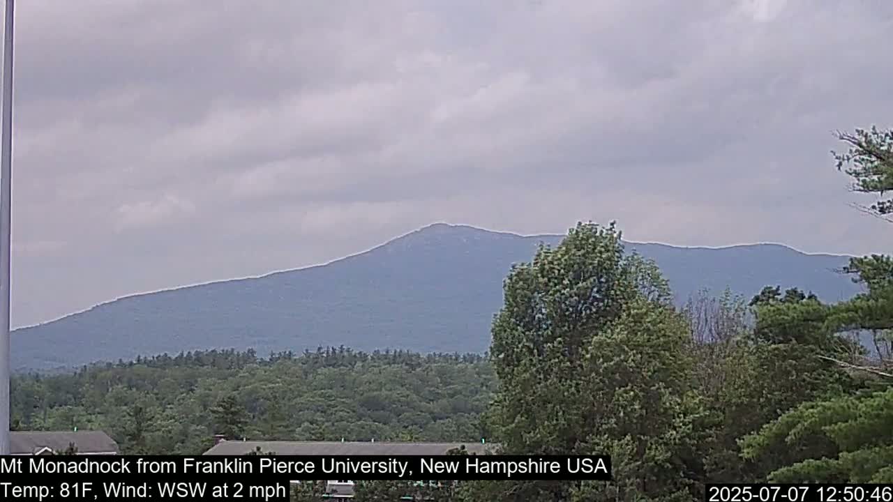 Mount Monadnock, Live Cam - New Hampshire, USA