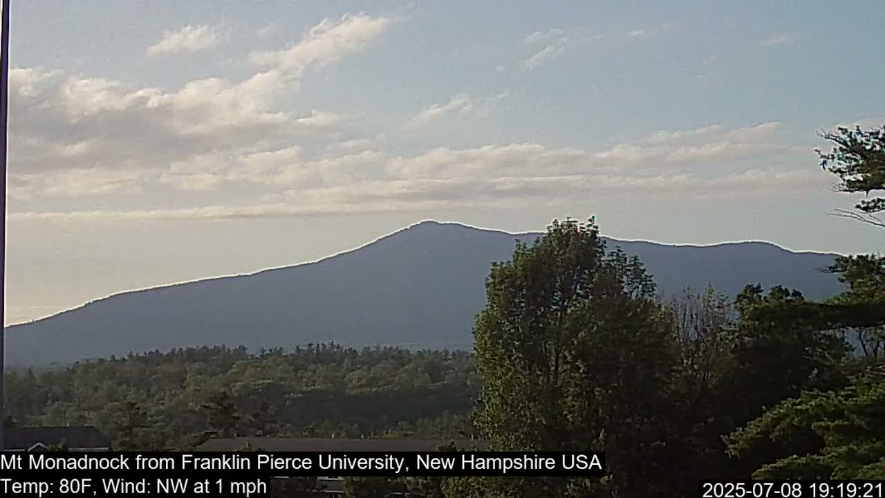 Mount Monadnock, Live Cam - New Hampshire, USA