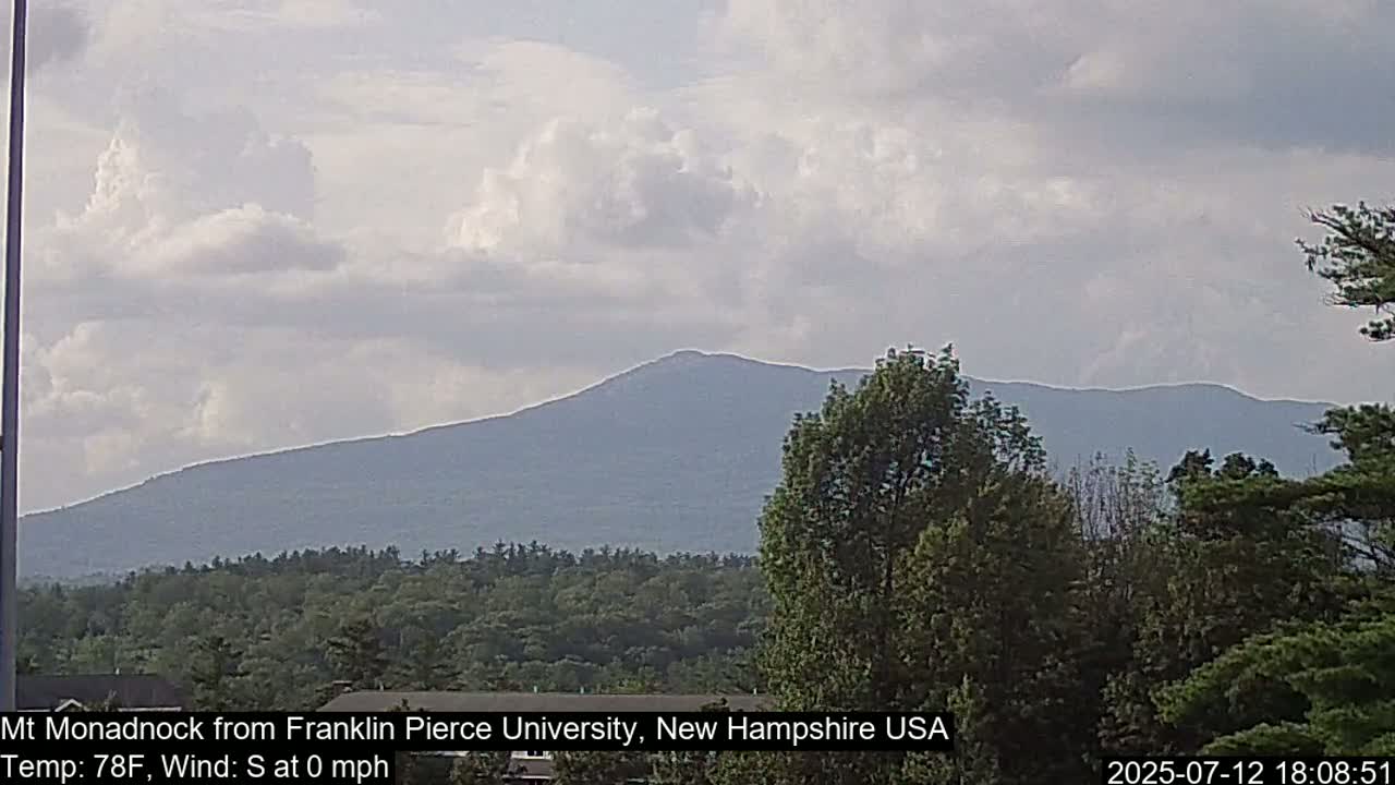 Mount Monadnock, Live Cam - New Hampshire, USA