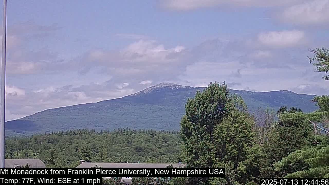 Mount Monadnock, Live Cam - New Hampshire, USA