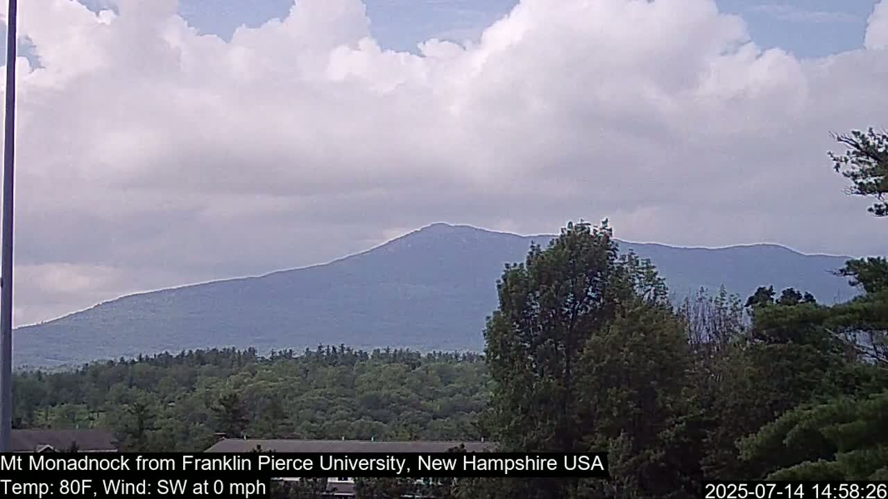 Mount Monadnock, Live Cam - New Hampshire, USA