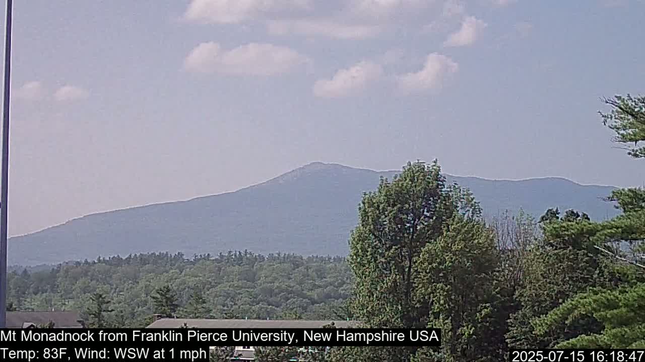 Mount Monadnock, Live Cam - New Hampshire, USA