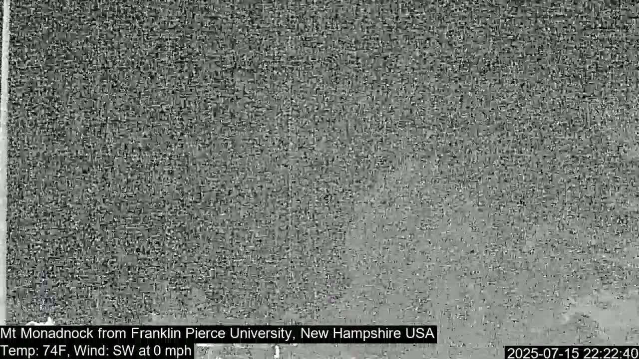 Mount Monadnock, Live Cam - New Hampshire, USA