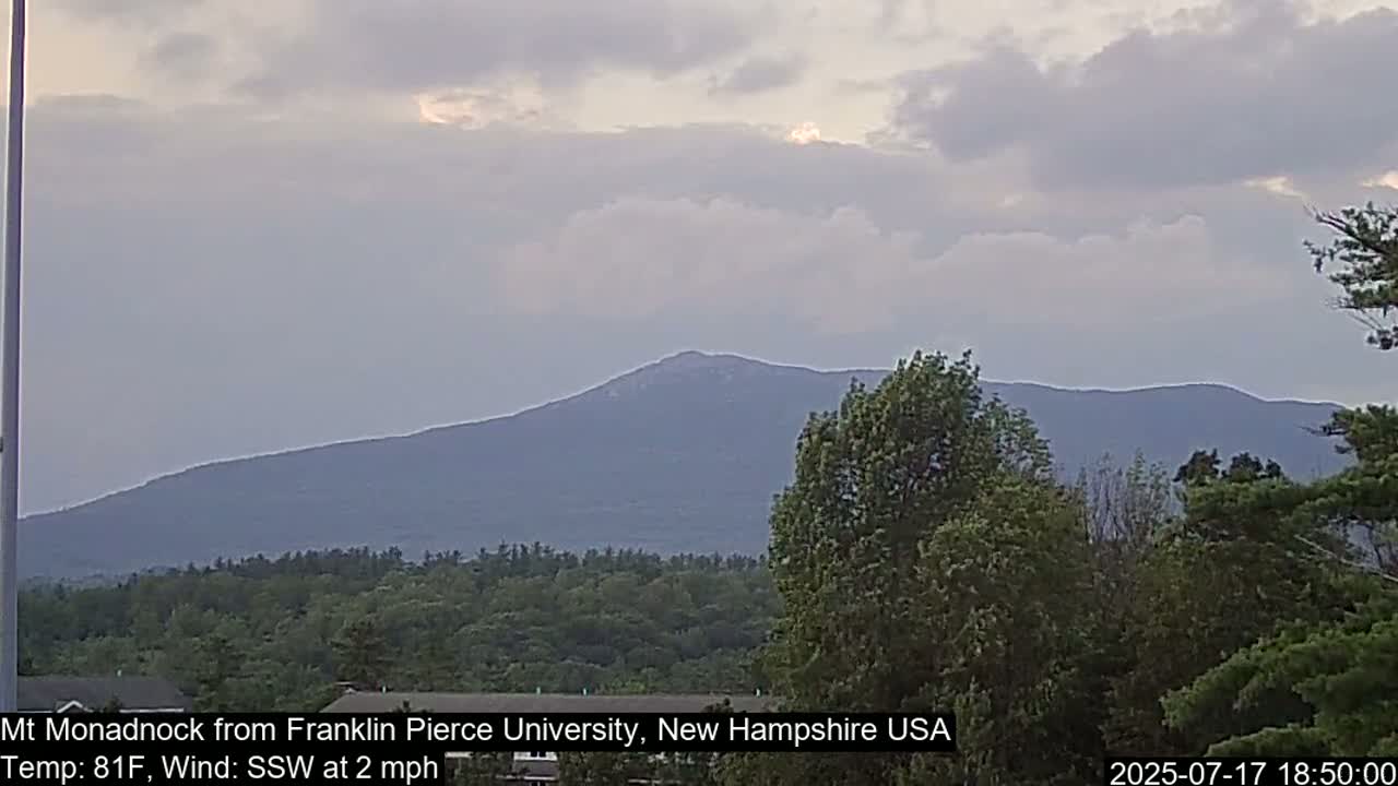 Mount Monadnock, Live Cam - New Hampshire, USA