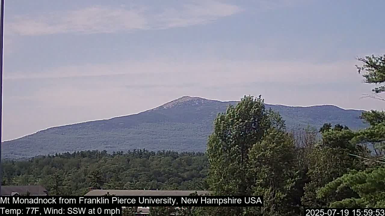 Mount Monadnock, Live Cam - New Hampshire, USA