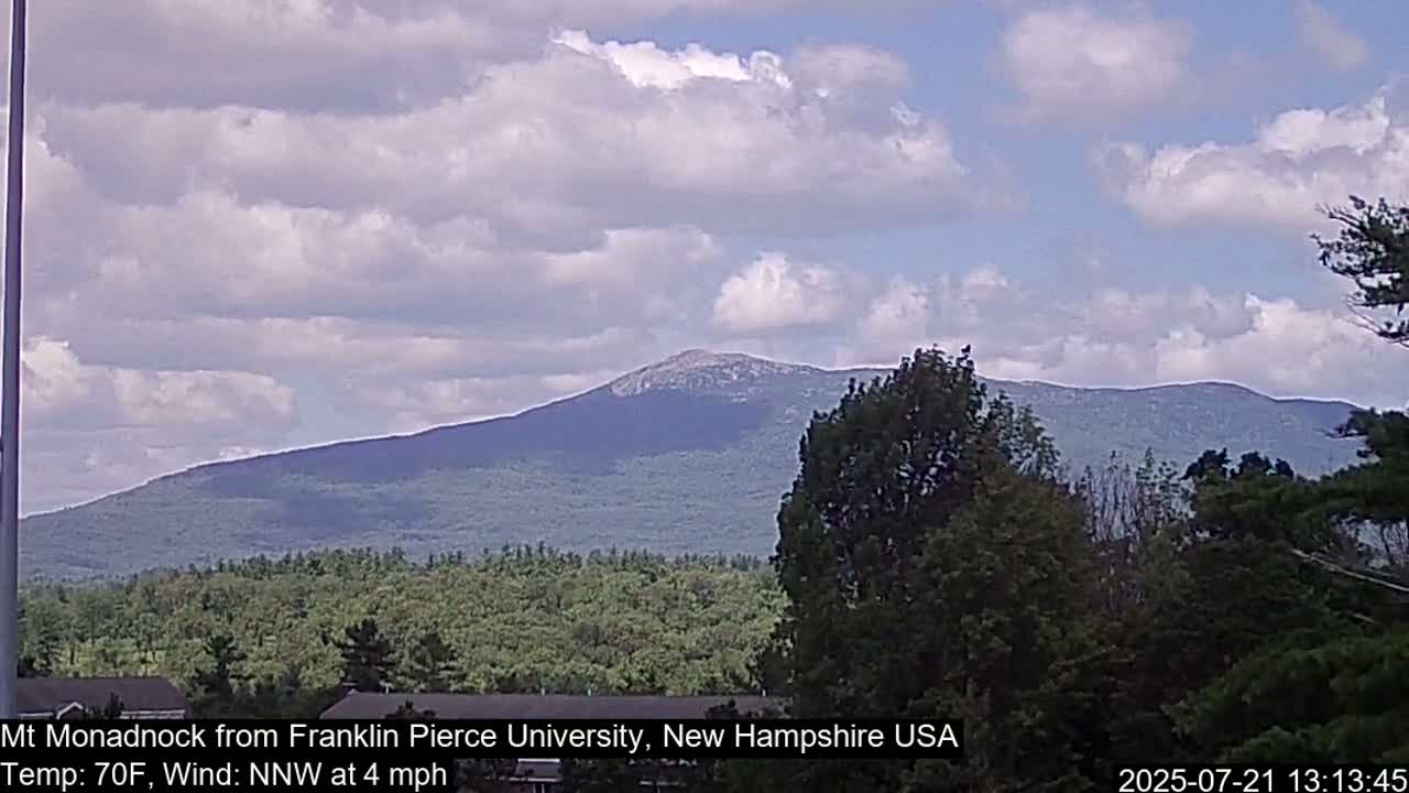 Mount Monadnock, Live Cam - New Hampshire, USA