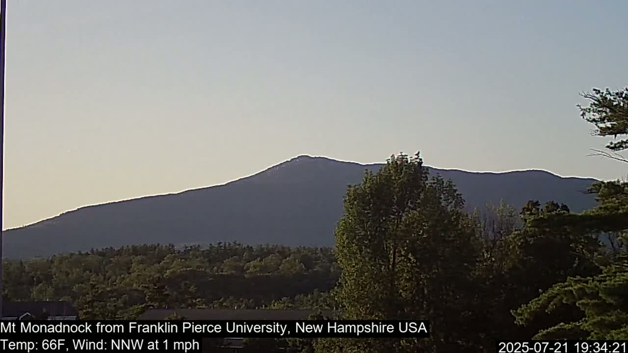 Mount Monadnock, Live Cam - New Hampshire, USA
