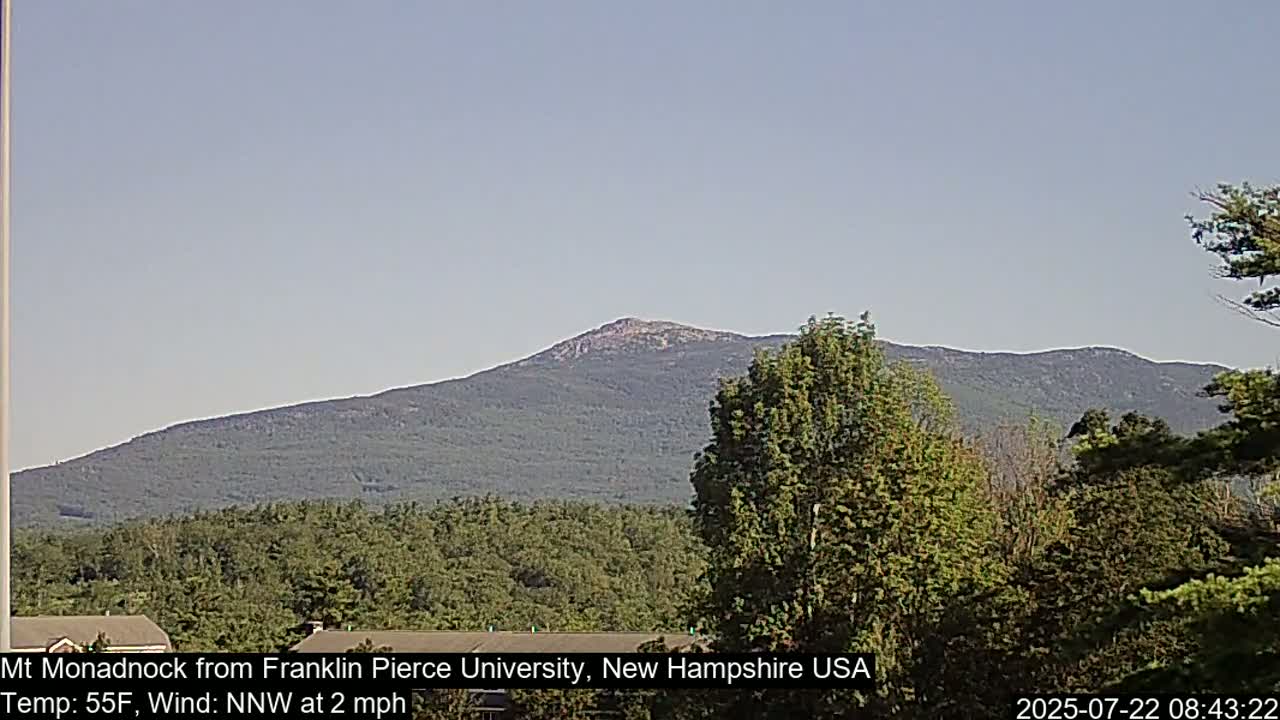Mount Monadnock, Live Cam - New Hampshire, USA