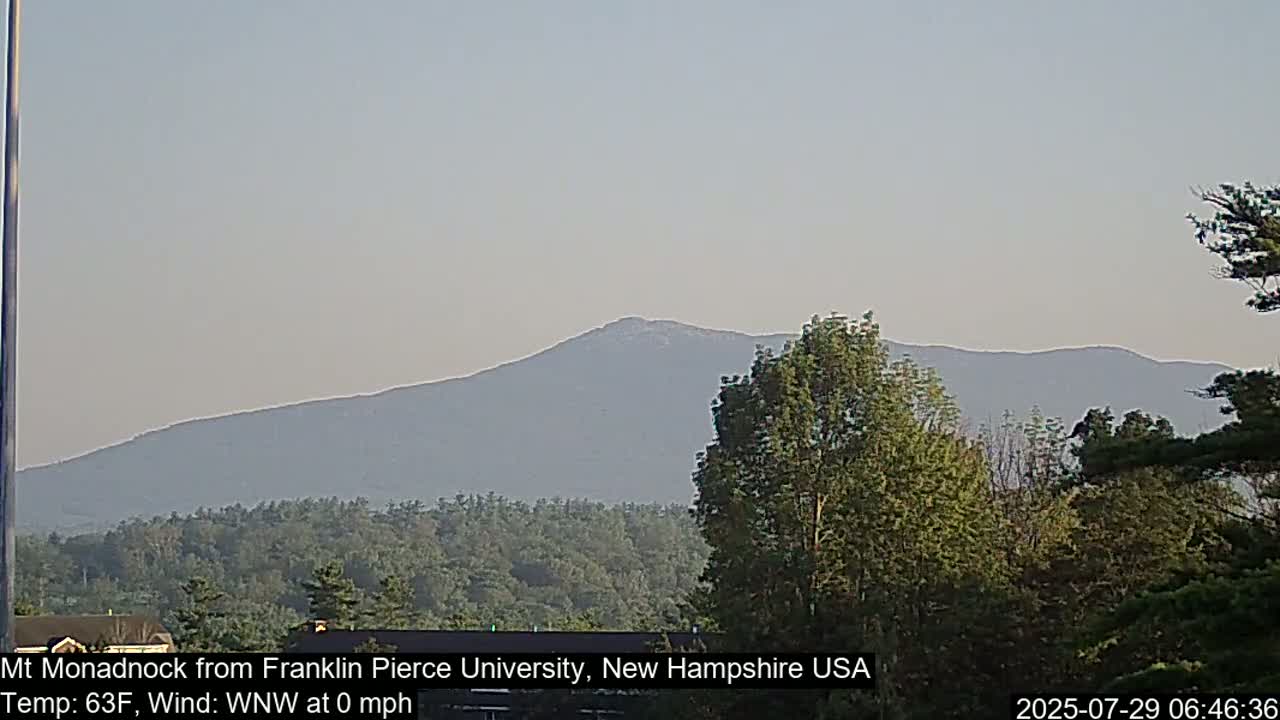 Mount Monadnock, Live Cam - New Hampshire, USA