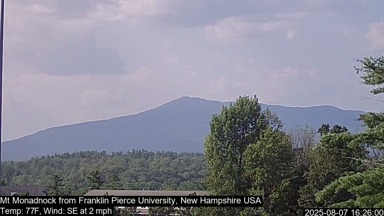 Mount Monadnock, Live Cam - New Hampshire, USA
