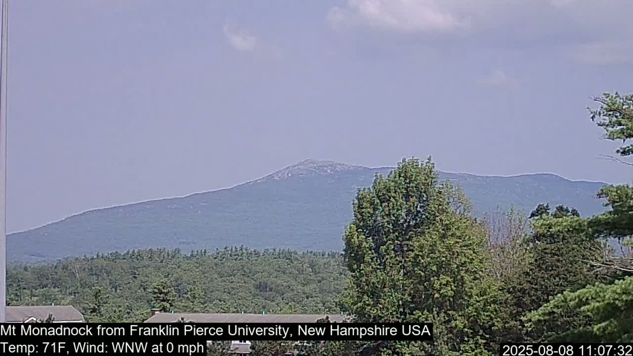 Mount Monadnock, Live Cam - New Hampshire, USA