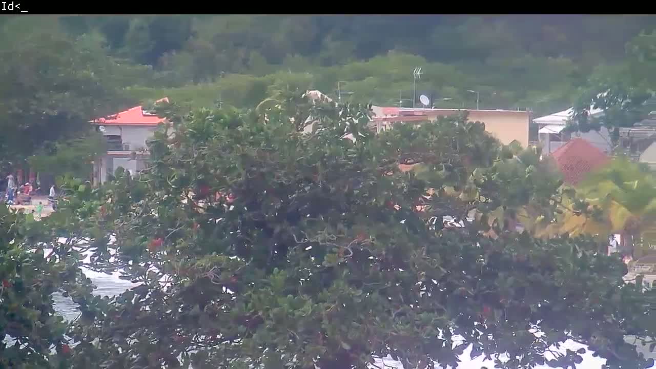 Martinique Island, Les Anses d'Arlet Coast & Village Live Cam  - Le Marin, Martinique, France