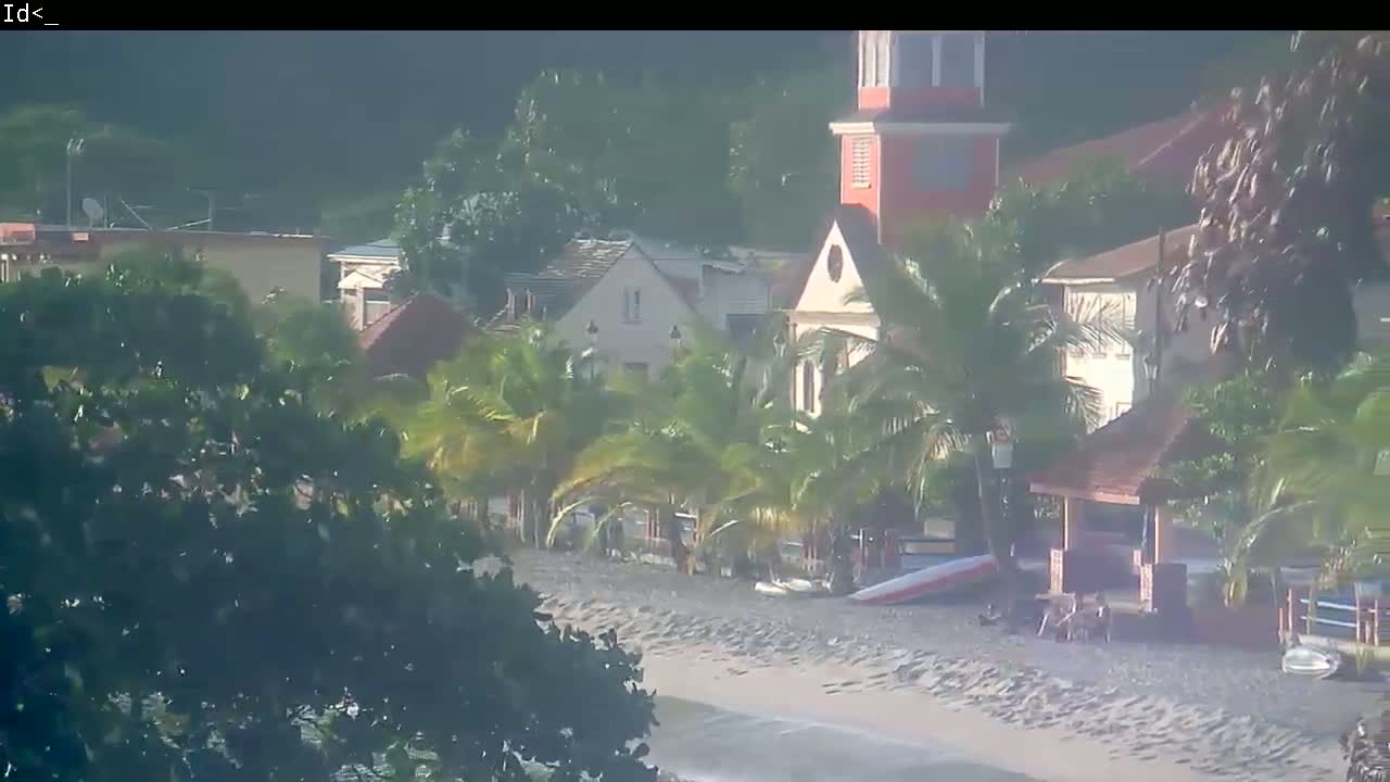 Martinique Island, Les Anses d'Arlet Coast & Village Live Cam  - Le Marin, Martinique, France