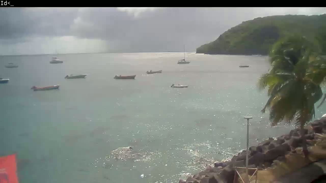 Martinique Island, Les Anses d'Arlet Coast & Village Live Cam  - Le Marin, Martinique, France