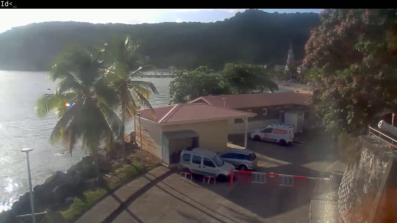 Martinique Island, Les Anses d'Arlet Coast & Village Live Cam  - Le Marin, Martinique, France