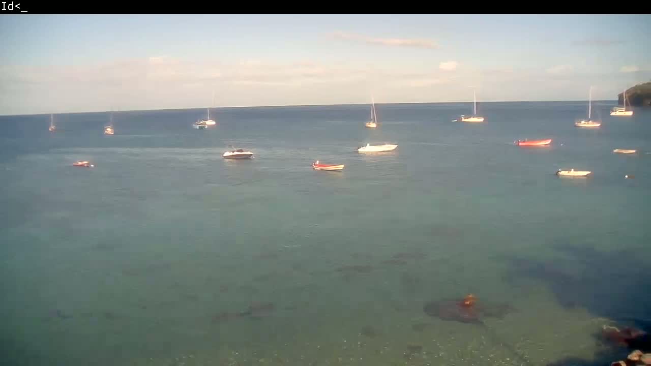 Martinique Island, Les Anses d'Arlet Coast & Village Live Cam  - Le Marin, Martinique, France