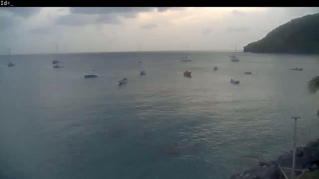 Martinique Island, Les Anses d'Arlet Coast & Village Live Cam  - Le Marin, Martinique, France