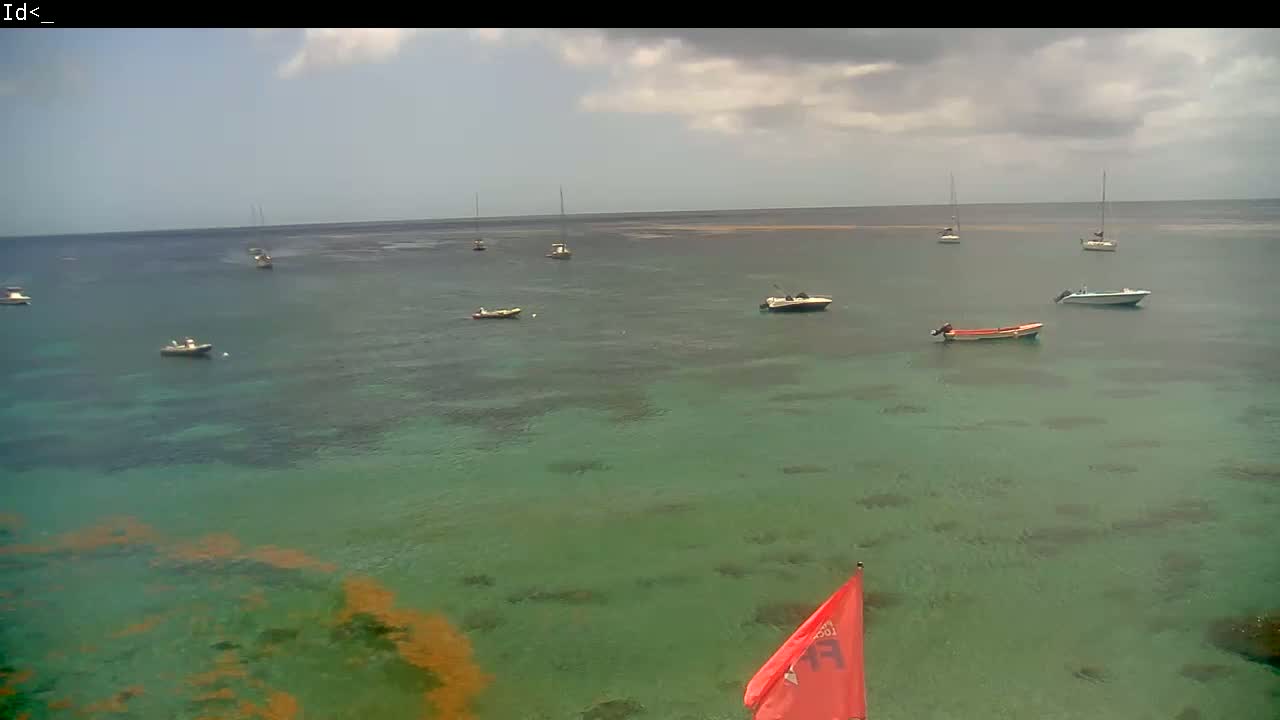Martinique Island, Les Anses d'Arlet Coast & Village Live Cam  - Le Marin, Martinique, France