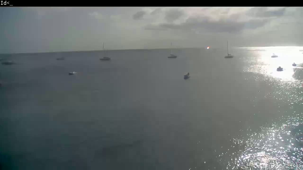 Martinique Island, Les Anses d'Arlet Coast & Village Live Cam  - Le Marin, Martinique, France