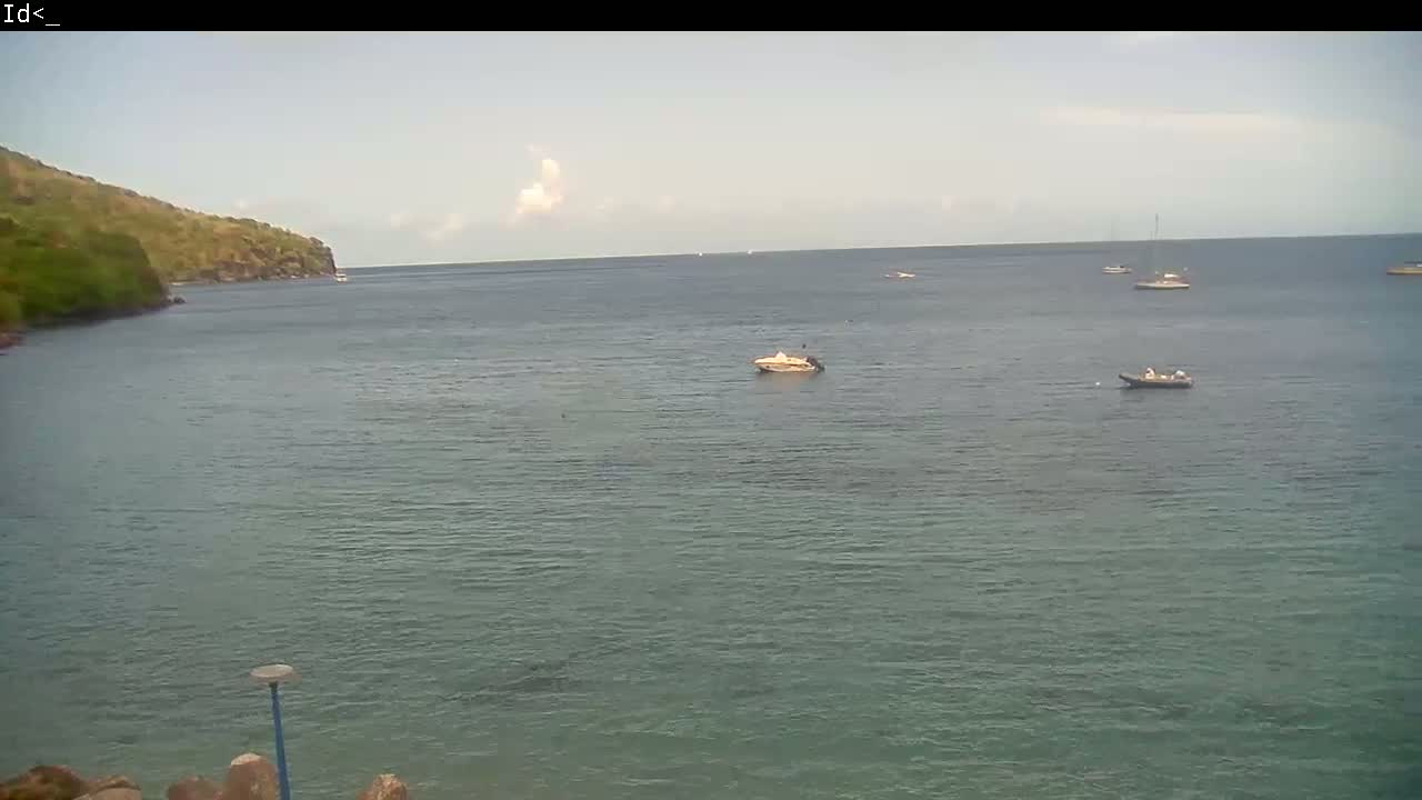 Martinique Island, Les Anses d'Arlet Coast & Village Live Cam  - Le Marin, Martinique, France
