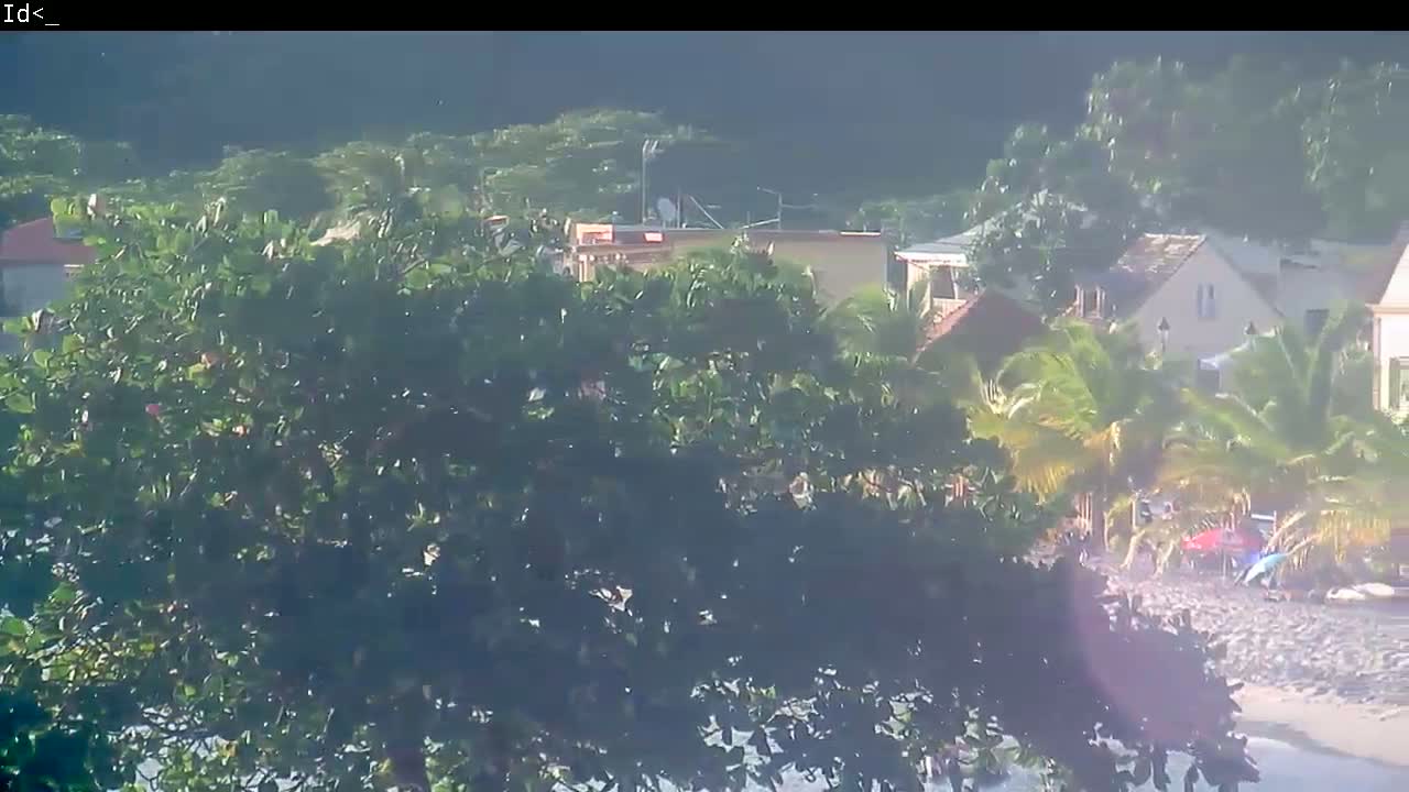 Martinique Island, Les Anses d'Arlet Coast & Village Live Cam  - Le Marin, Martinique, France