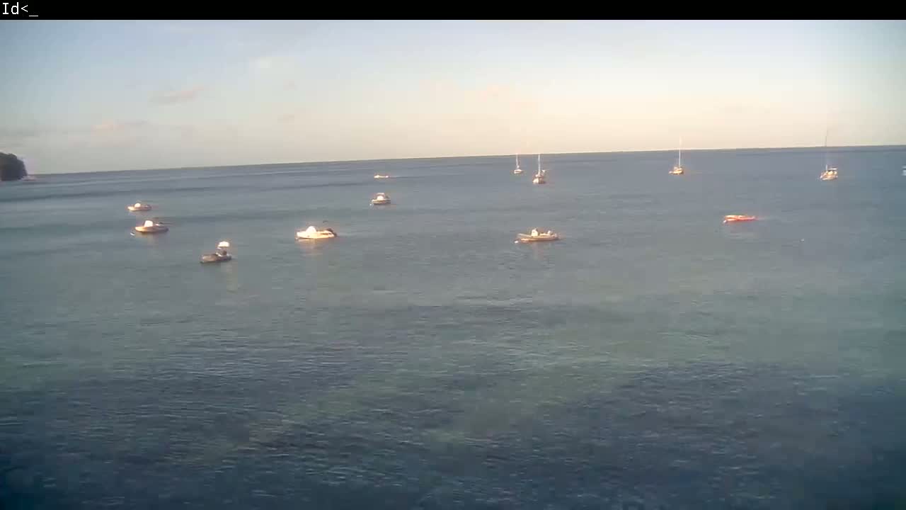 Martinique Island, Les Anses d'Arlet Coast & Village Live Cam  - Le Marin, Martinique, France