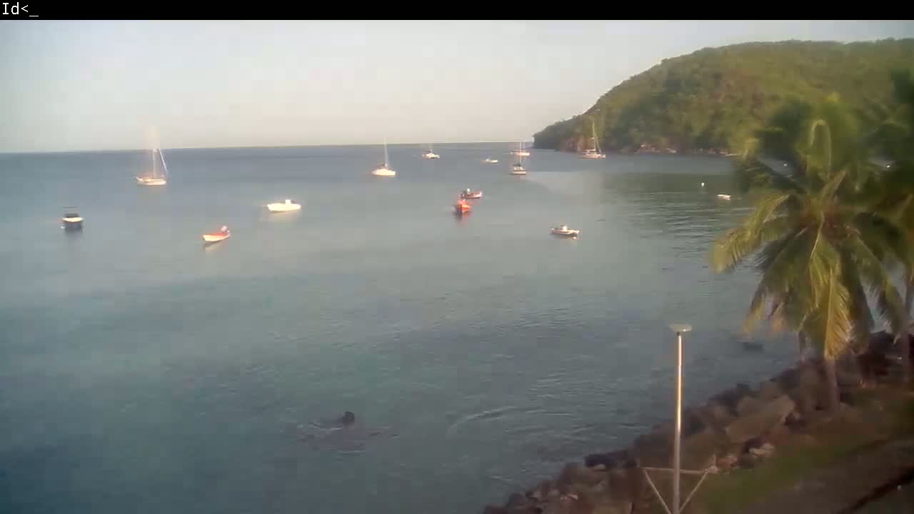 Martinique Island, Les Anses d'Arlet Coast & Village Live Cam  - Le Marin, Martinique, France