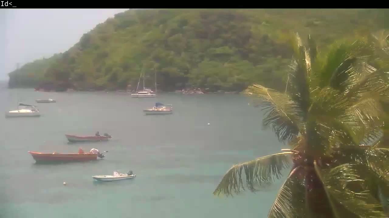 Martinique Island, Les Anses d'Arlet Coast & Village Live Cam  - Le Marin, Martinique, France