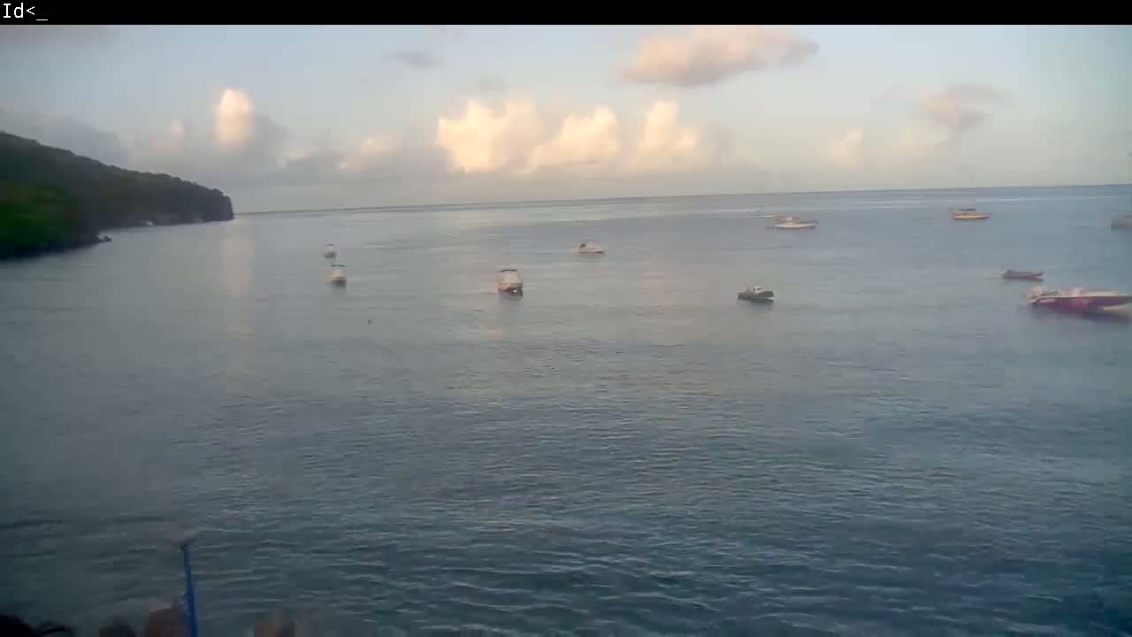 Martinique Island, Les Anses d'Arlet Coast & Village Live Cam  - Le Marin, Martinique, France