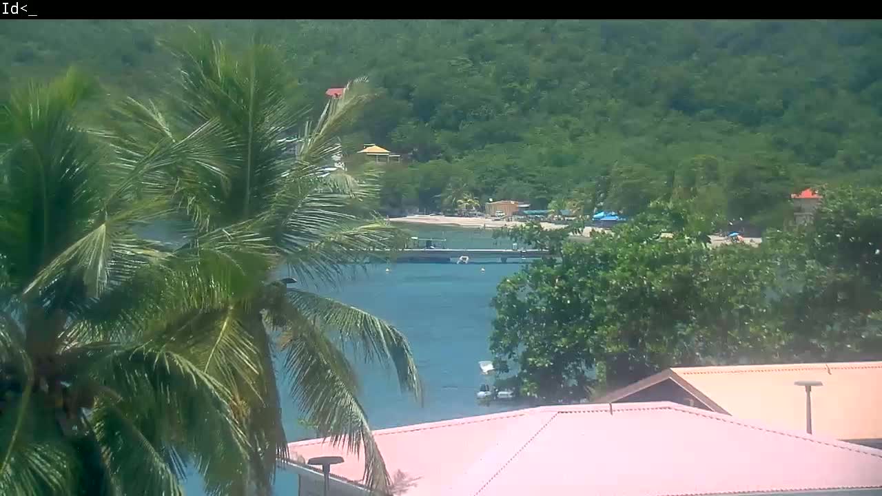 Martinique Island, Les Anses d'Arlet Coast & Village Live Cam  - Le Marin, Martinique, France
