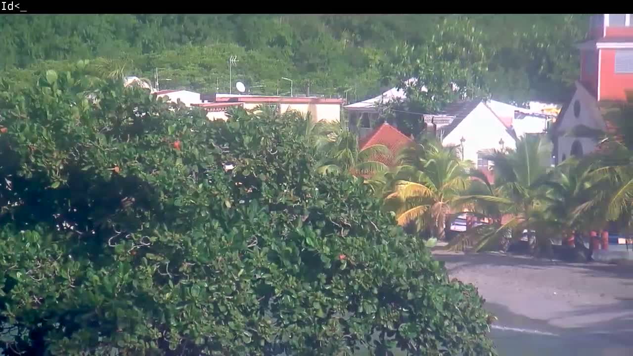 Martinique Island, Les Anses d'Arlet Coast & Village Live Cam  - Le Marin, Martinique, France