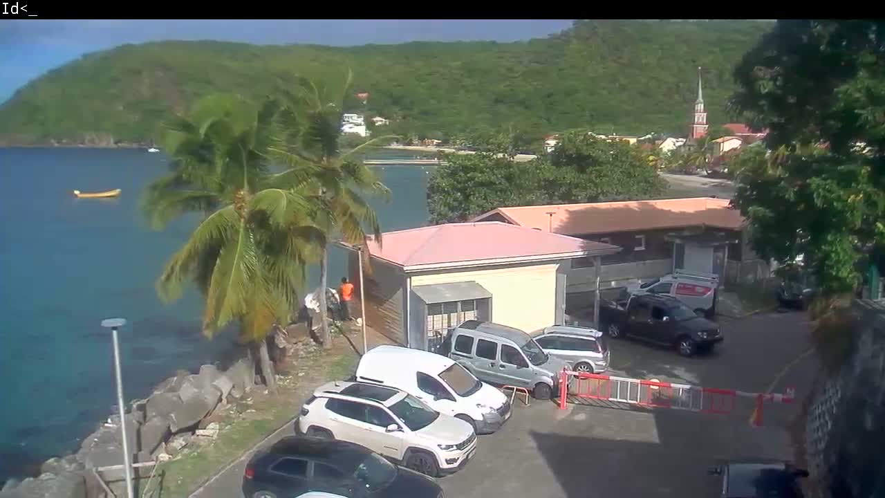 Martinique Island, Les Anses d'Arlet Coast & Village Live Cam  - Le Marin, Martinique, France