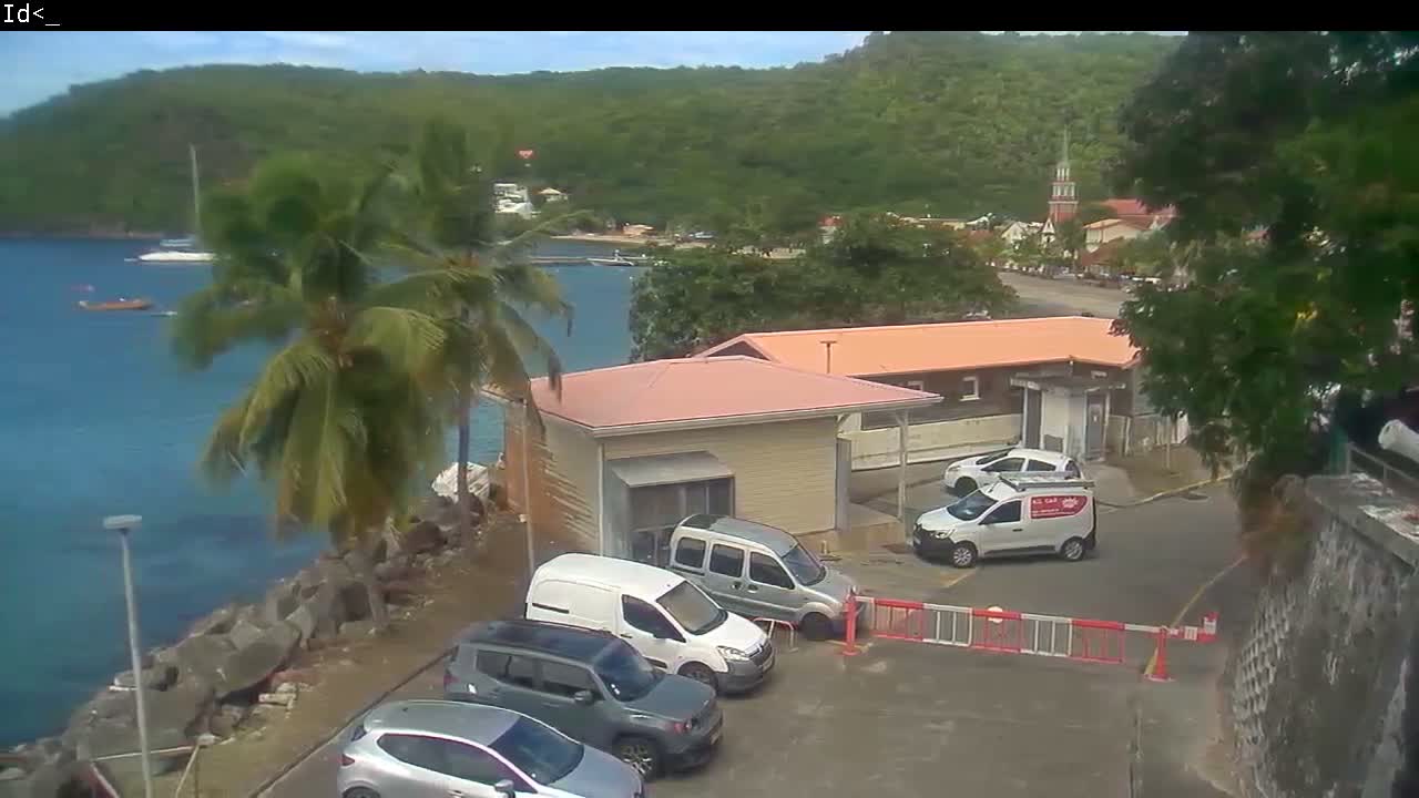 Martinique Island, Les Anses d'Arlet Coast & Village Live Cam  - Le Marin, Martinique, France