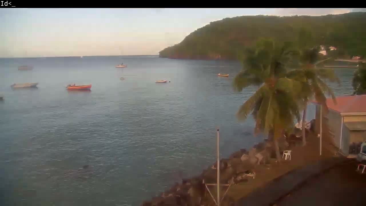 Martinique Island, Les Anses d'Arlet Coast & Village Live Cam  - Le Marin, Martinique, France
