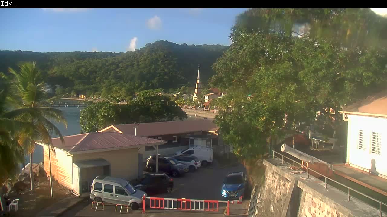 Martinique Island, Les Anses d'Arlet Coast & Village Live Cam  - Le Marin, Martinique, France