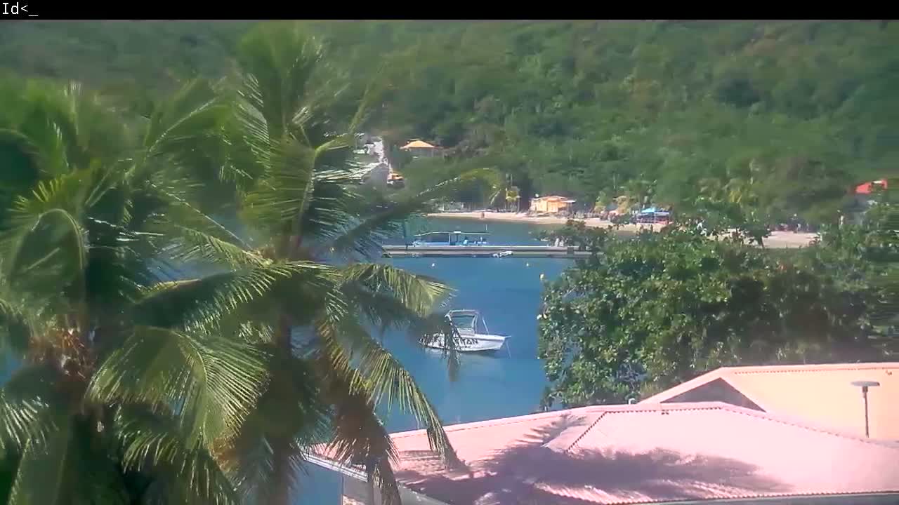 Martinique Island, Les Anses d'Arlet Coast & Village Live Cam  - Le Marin, Martinique, France