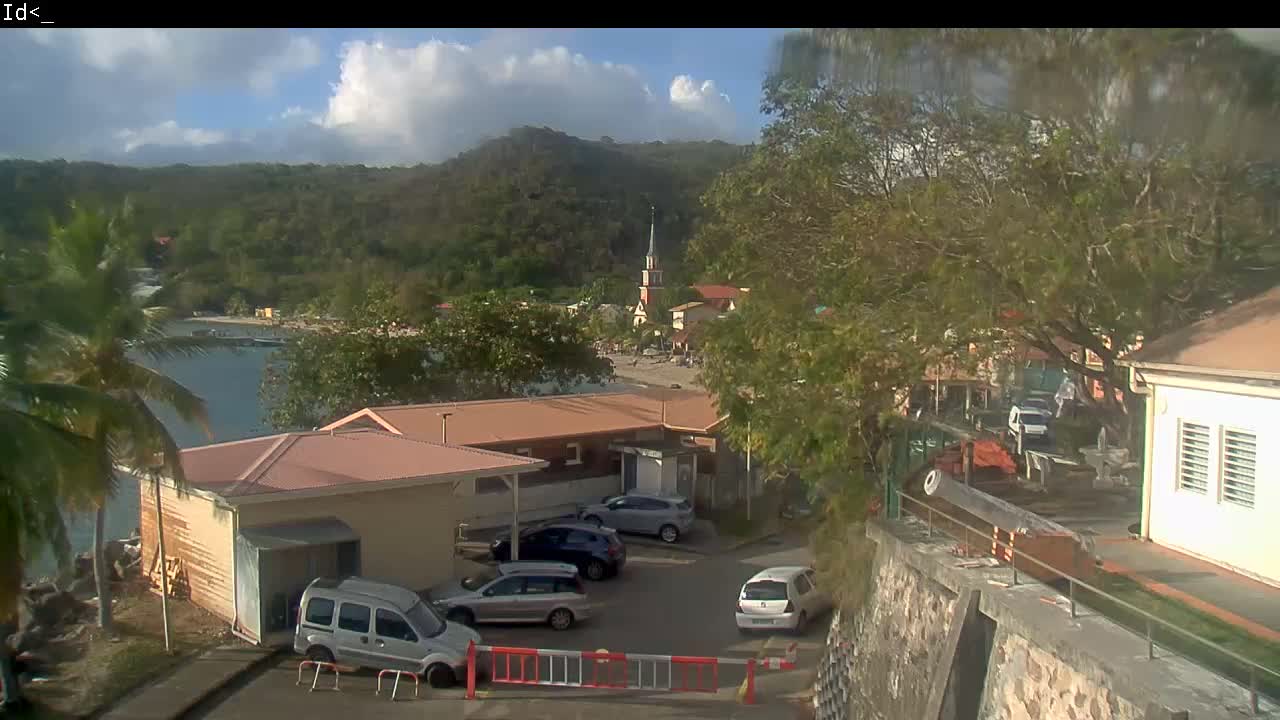 Martinique Island, Les Anses d'Arlet Coast & Village Live Cam  - Le Marin, Martinique, France