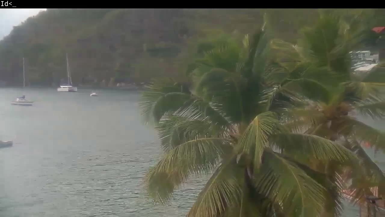 Martinique Island, Les Anses d'Arlet Coast & Village Live Cam  - Le Marin, Martinique, France