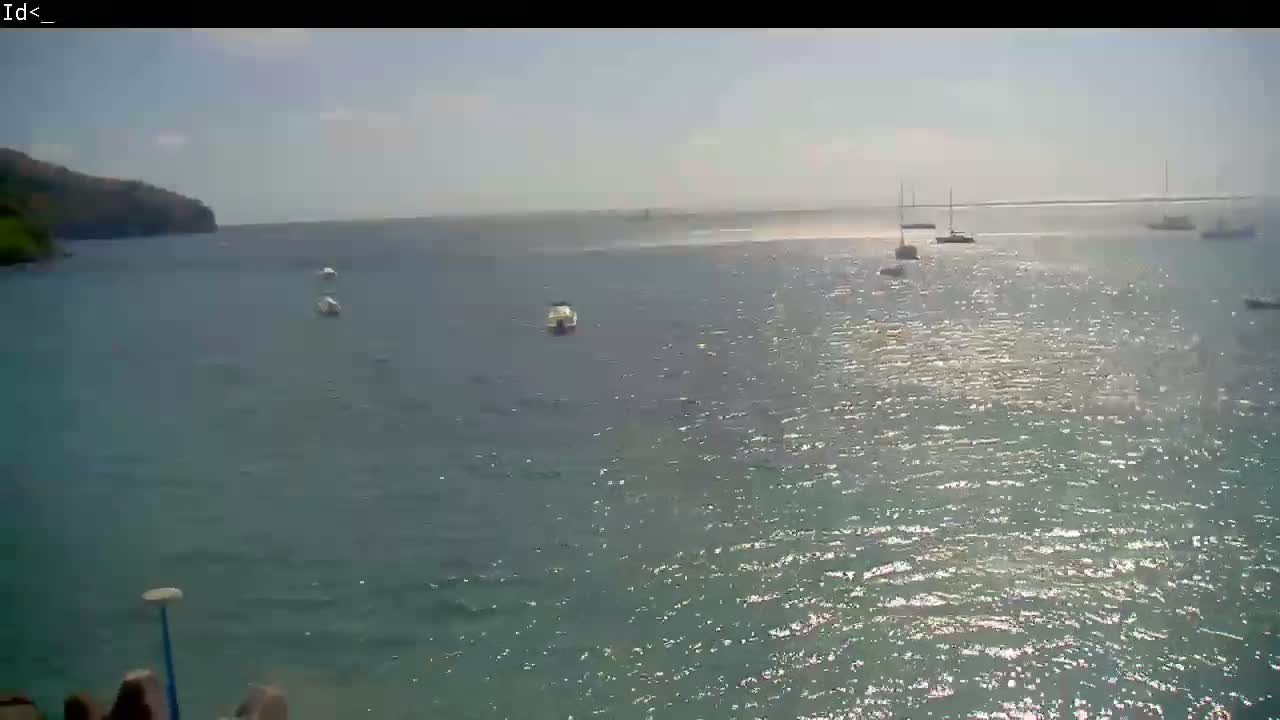 Martinique Island, Les Anses d'Arlet Coast & Village Live Cam  - Le Marin, Martinique, France