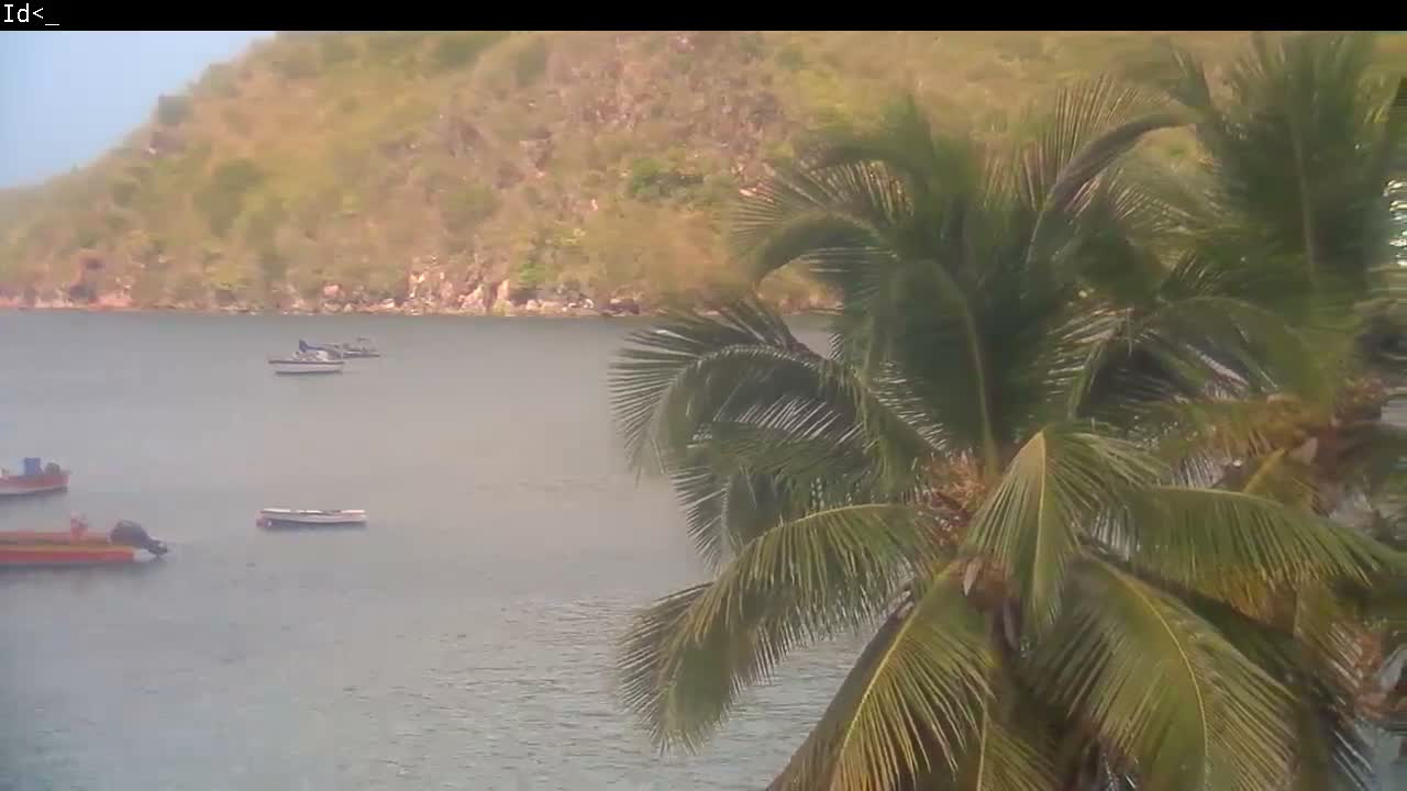 Martinique Island, Les Anses d'Arlet Coast & Village Live Cam  - Le Marin, Martinique, France