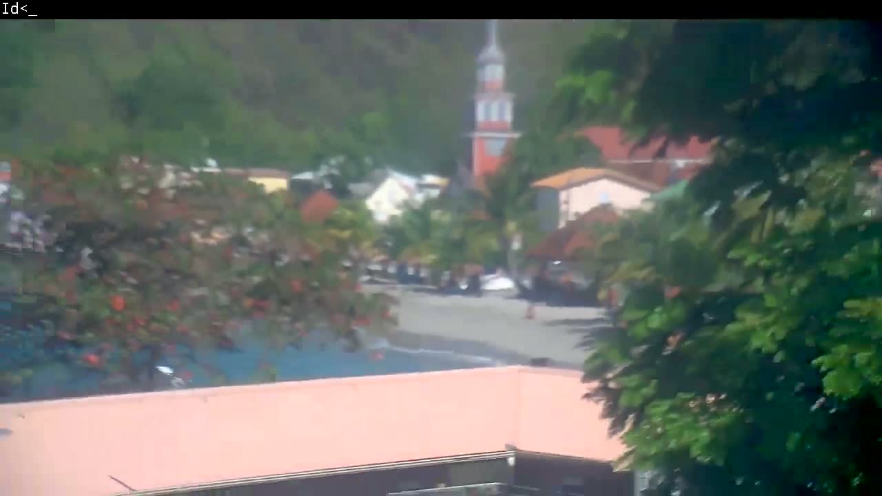 Martinique Island, Les Anses d'Arlet Coast & Village Live Cam  - Le Marin, Martinique, France