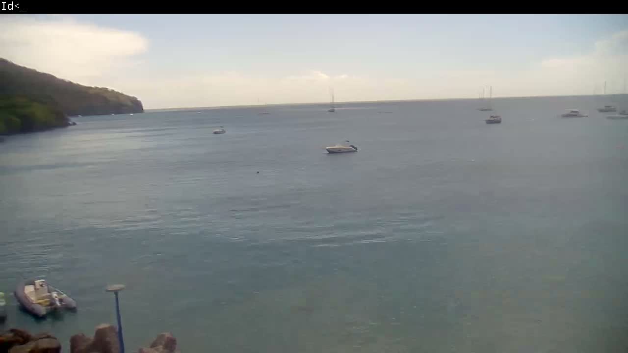 Martinique Island, Les Anses d'Arlet Coast & Village Live Cam  - Le Marin, Martinique, France