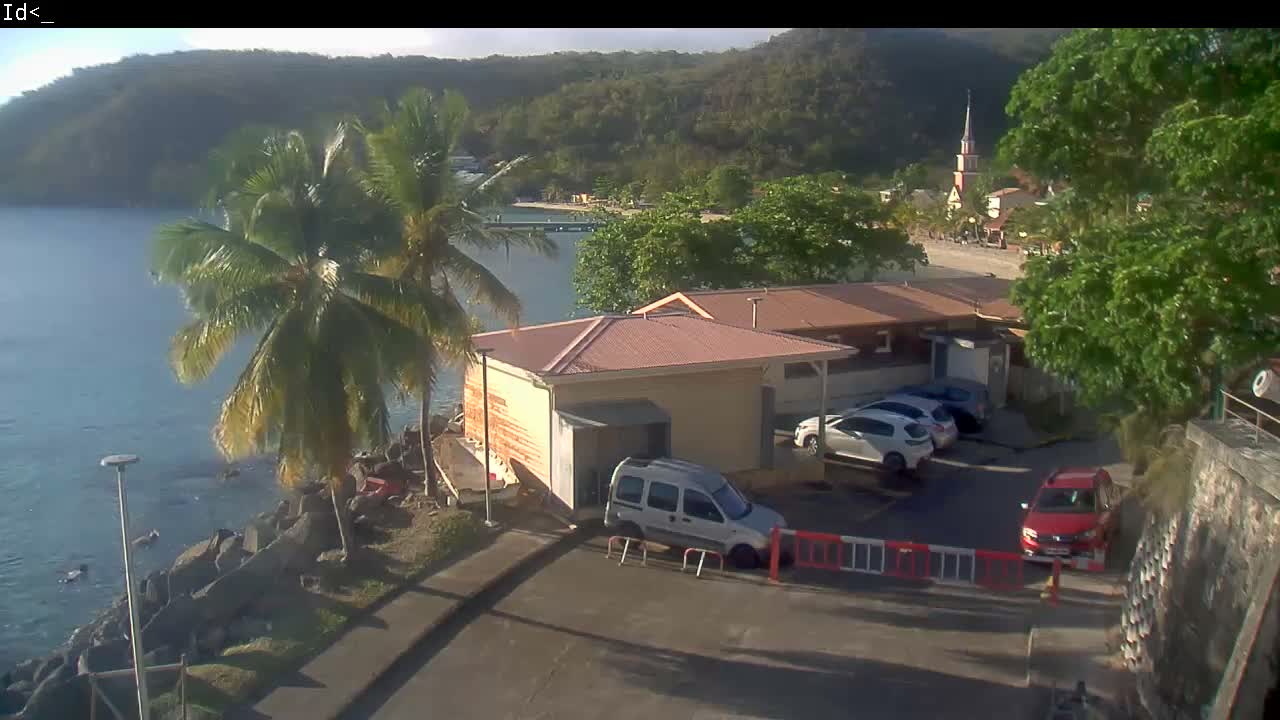 Martinique Island, Les Anses d'Arlet Coast & Village Live Cam  - Le Marin, Martinique, France